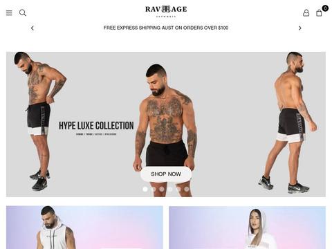 Ravage Apparel Coupons and Promo Code