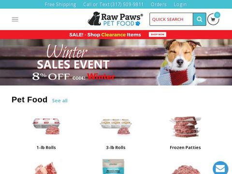 Raw Paws Pet, Inc. Coupons and Promo Code