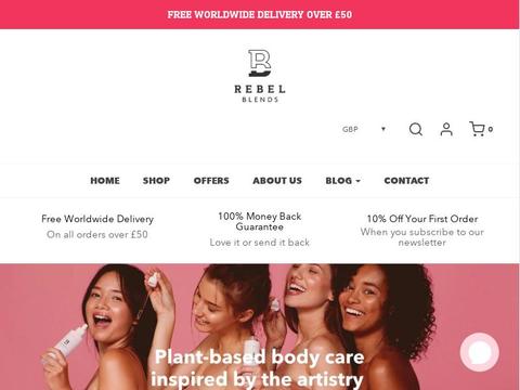 Rebel Blends Coupons and Promo Code