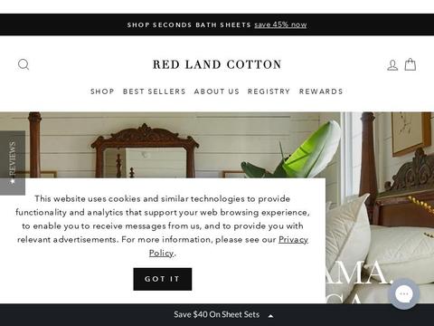 Red Land Cotton Coupons and Promo Code