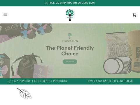 Regn - Eco Friendly Products Coupons and Promo Code