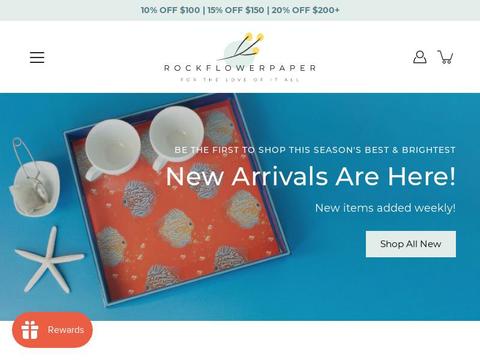 rockflowerpaper Coupons and Promo Code