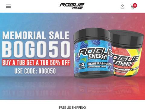 Rogue Energy Coupons and Promo Code