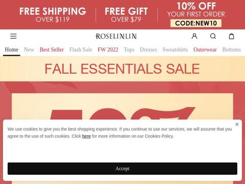 Roselinlin WW Coupons and Promo Code