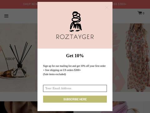 roztayger Coupons and Promo Code