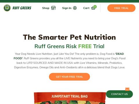 Ruff Greens Coupons and Promo Code