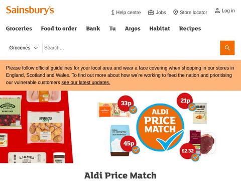 Sainsburys.Co.Uk Coupons and Promo Code