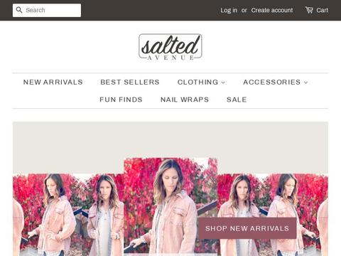 Salted Avenue Coupons and Promo Code