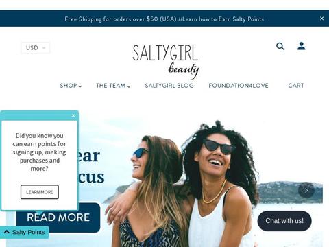 SaltyGirl Beauty Coupons and Promo Code