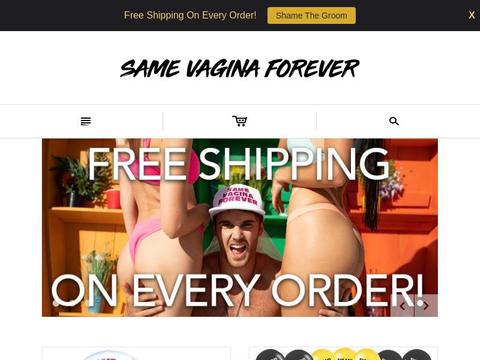 Same Vagina Forever Coupons and Promo Code