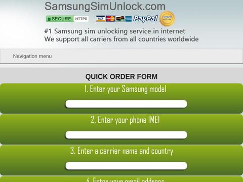 Samsungsimunlock.Com Coupons and Promo Code