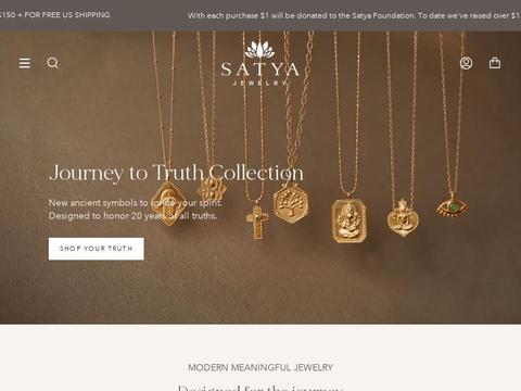 Satya Jewelry Coupons and Promo Code