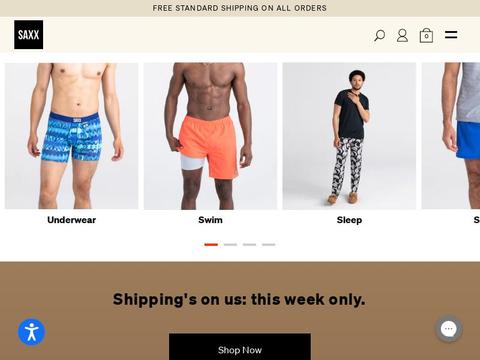 SAXX Underwear US Coupons and Promo Code