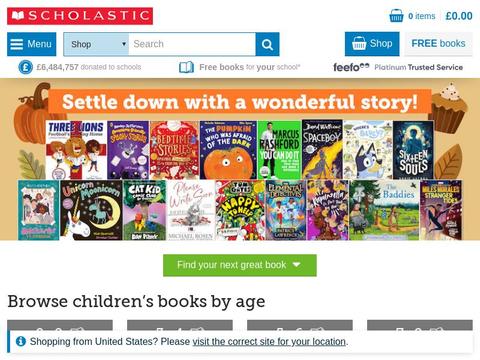 Scholastic Coupons and Promo Code