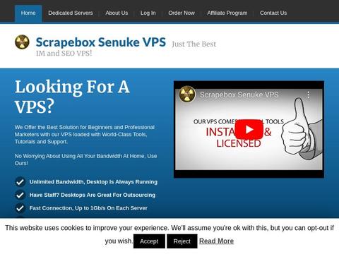 Scrapebox Senuke Vps Coupons and Promo Code