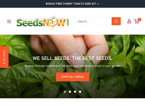 SeedsNow Coupons and Promo Code