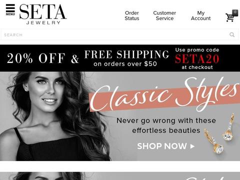 Seta Jewelry Coupons and Promo Code