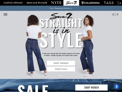 Seven7 Jeans Coupons and Promo Code