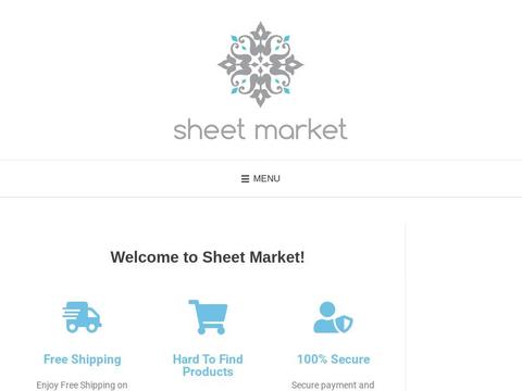 Sheet Market Coupons and Promo Code