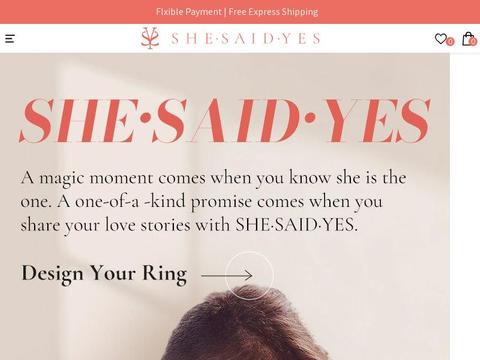 SHE·SAID·YES Coupons and Promo Code