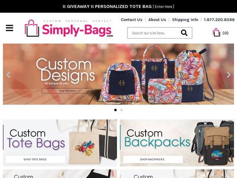 Simply Bags Coupons and Promo Code