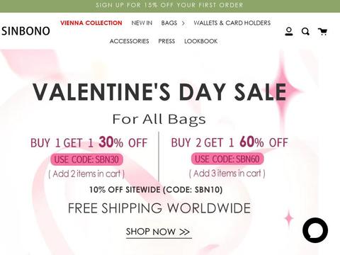 SINBONO INC. Coupons and Promo Code
