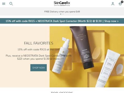 Skincare RX Coupons and Promo Code