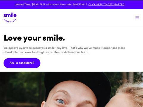 SmileDirectClub, LLC Coupons and Promo Code