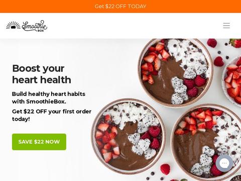 SmoothieBox Coupons and Promo Code