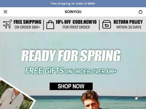 Soinyou Inc Coupons and Promo Code