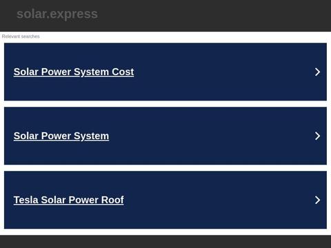 SOLAR EXPRESS Coupons and Promo Code