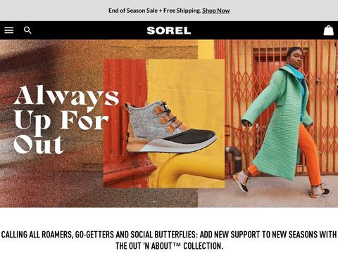 Sorel.com Coupons and Promo Code