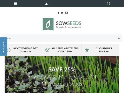 Sow Seeds Limited Coupons and Promo Code