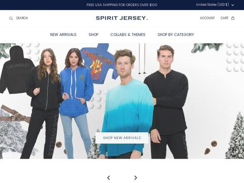 Spirit Jersey Coupons and Promo Code