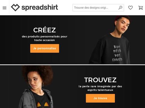 Spreadshirt FR Coupons and Promo Code