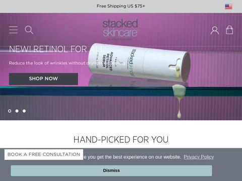 StackedSkincare Coupons and Promo Code