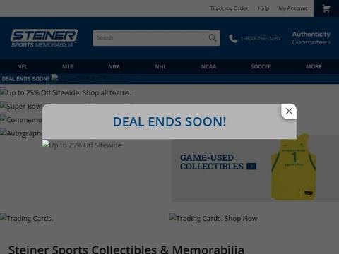 Steiner Sports Coupons and Promo Code