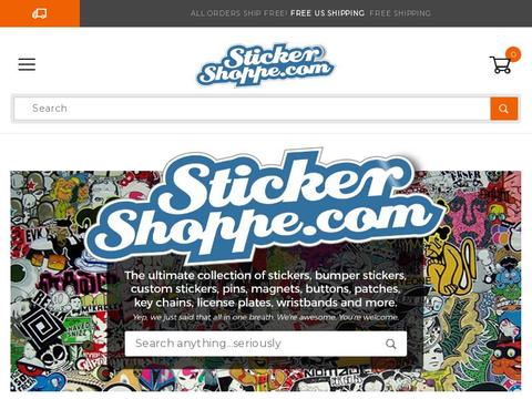 Sticker Shoppe Coupons and Promo Code