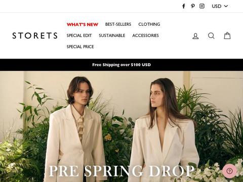 STORETS Coupons and Promo Code