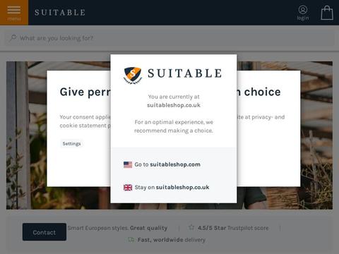 suitableshop Coupons and Promo Code