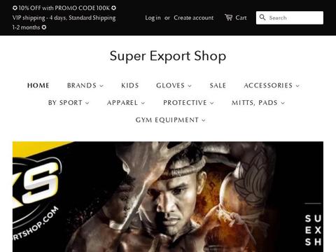 Super Export Shop Coupons and Promo Code