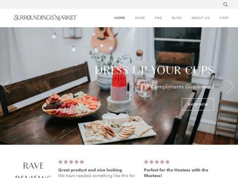 Surroundings Market Coupons and Promo Code