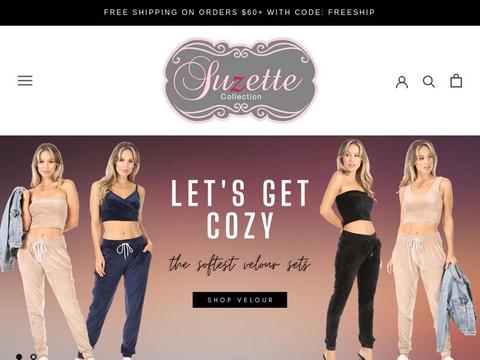 Suzette Collection Coupons and Promo Code