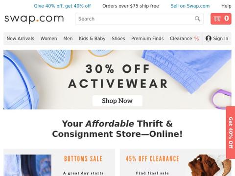 swap.com Coupons and Promo Code