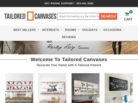 Tailored Canvases Coupons and Promo Code