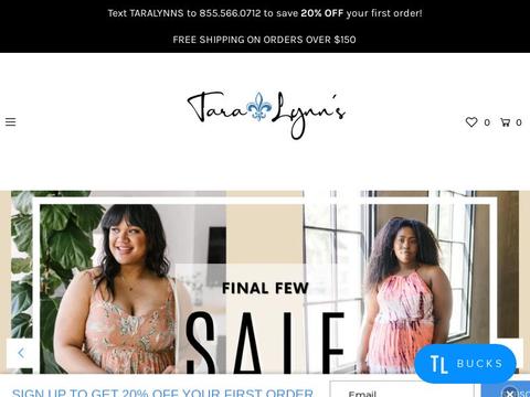 Tara Lynn's Boutique Coupons and Promo Code