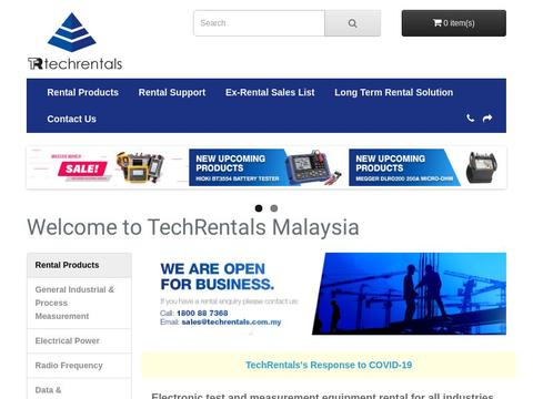 TechRentals Malaysia Coupons and Promo Code