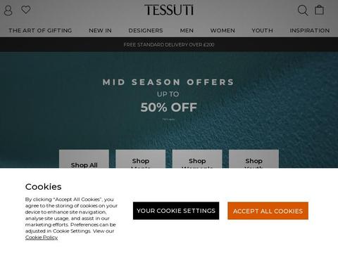 Tessuti Coupons and Promo Code