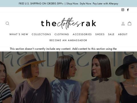 The Clothes Rak Coupons and Promo Code