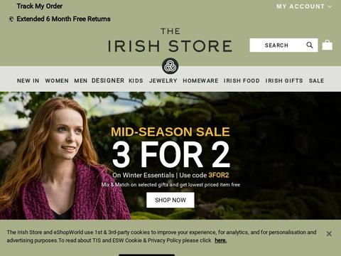 The Irish Store Coupons and Promo Code